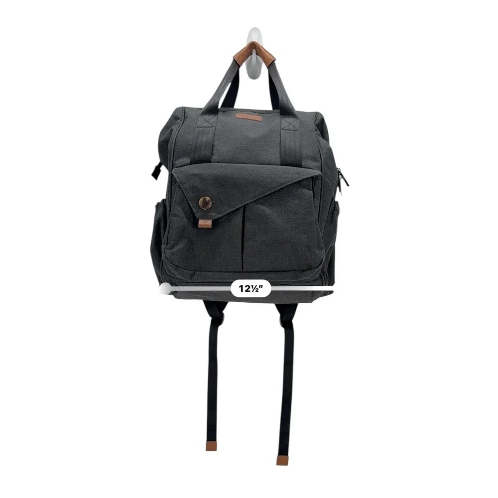 Hap Tim - Wallababy Baby Diaper Bag Backpack Black (No Changing‎ Pad Included)